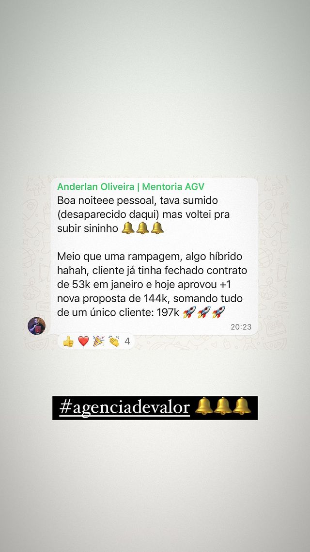 Contrato de 53k que subiu e já soma 197k